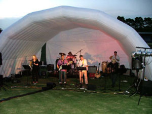 Inflatable-stage-cover
